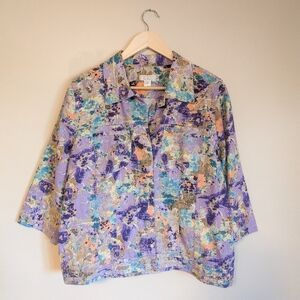 Artsy Button-up from Christopher & Banks
